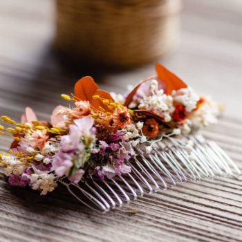Mariage_accessoire Peigne fleuri