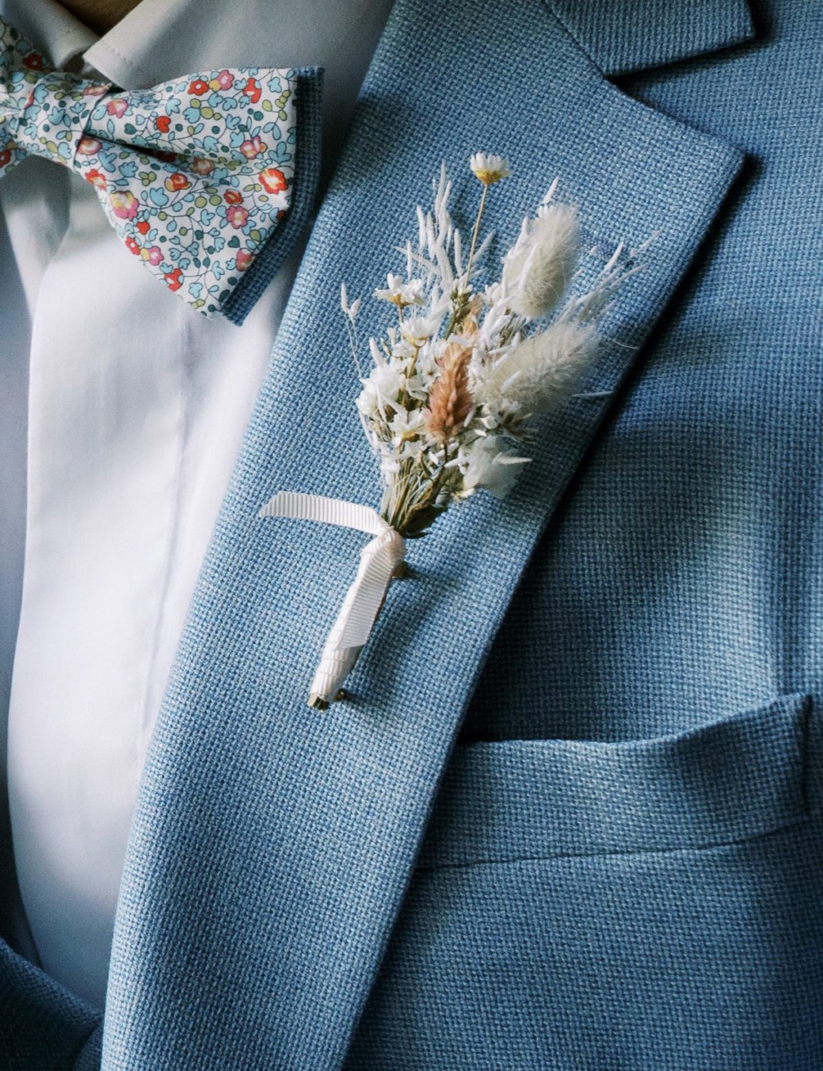 Boutonnière fleurie