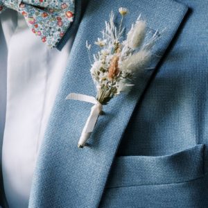 Boutonnière fleurie