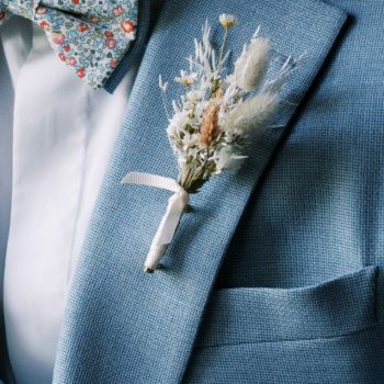 Boutonnière fleurie