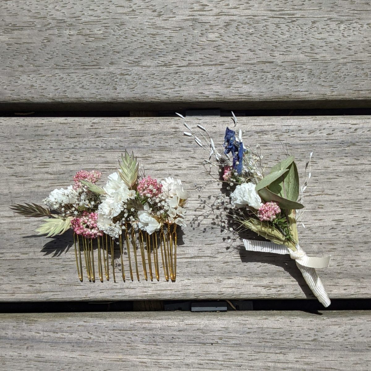Peigne Peigne fleuri