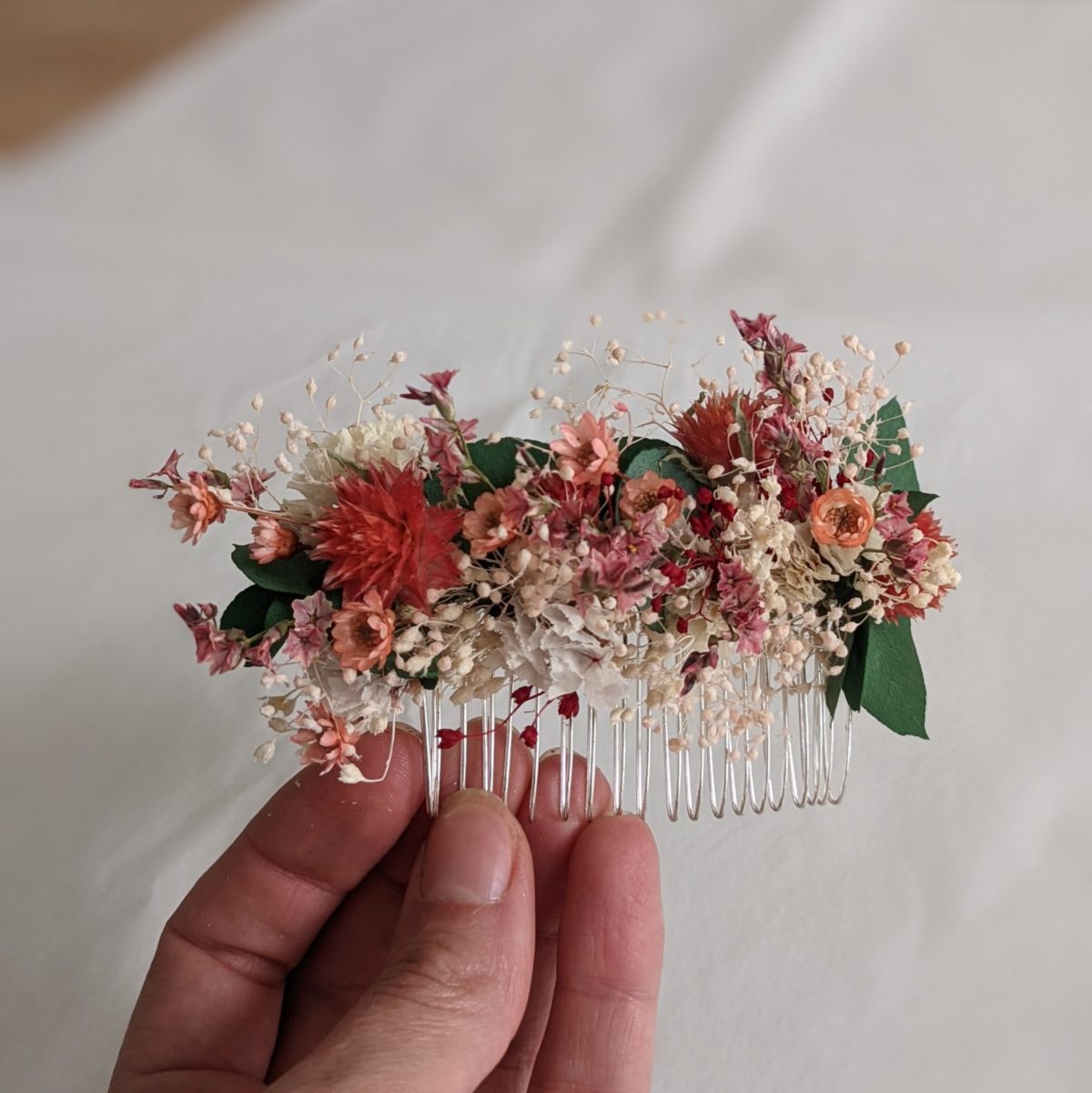 Peigne4 Peigne fleuri
