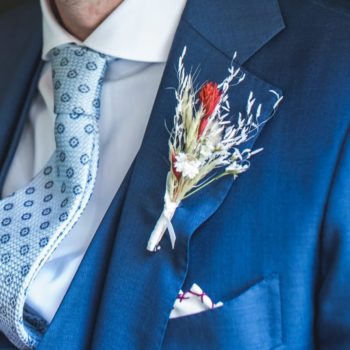 Boutonnière fleurie