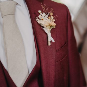 Boutonnière fleurie