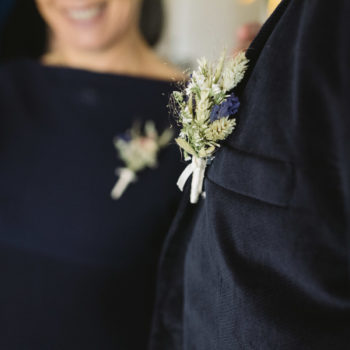 Boutonnière fleurie